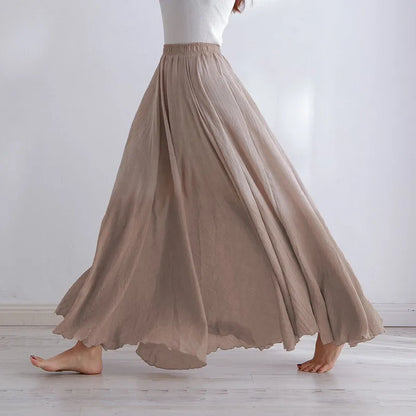 Nora | Women’s Elegant Sunset Maxi Skirt