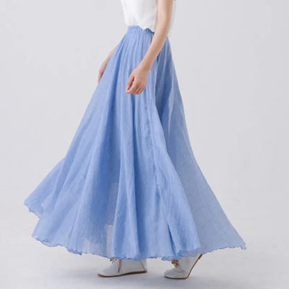 Nora | Women’s Elegant Sunset Maxi Skirt