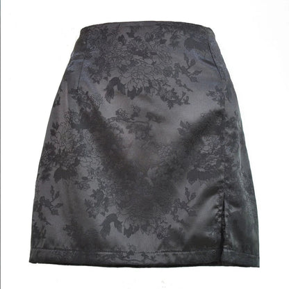 Naomi | Women’s Silky Satin Midi Skirt
