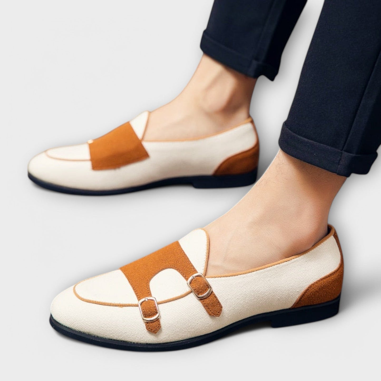 Ilonah | Women’s Soft Buckle Strap Comfort Flats