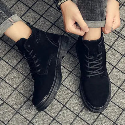 Nash | Men’s Classic Suede Lace-Up Boots