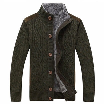 James | Men’s Cable Knit Cardigan