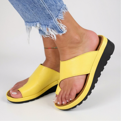 Selene | Women’s Summer Orthopedic Toe Split Slide Sandals