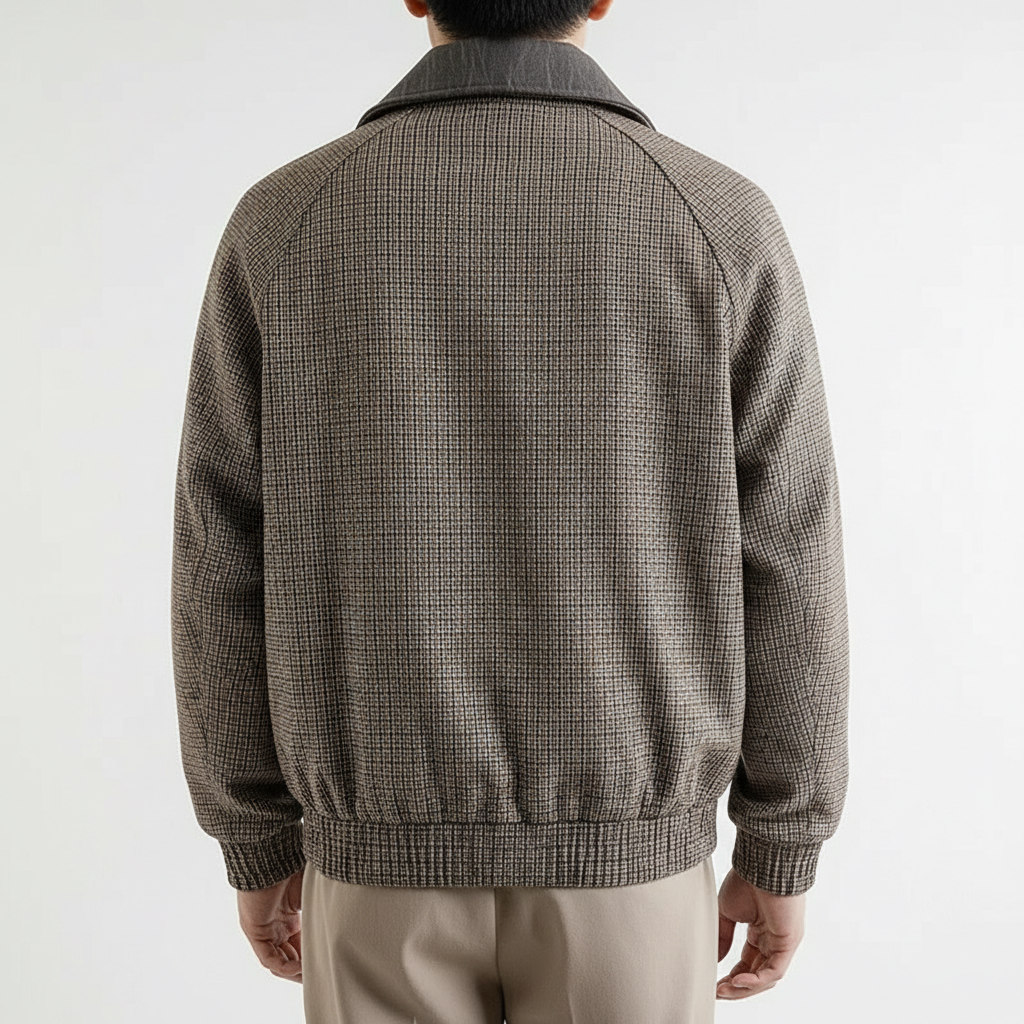 Bramford | Men’s Checkered Zip-Up Jacket