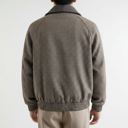 Bramford | Men’s Checkered Zip-Up Jacket