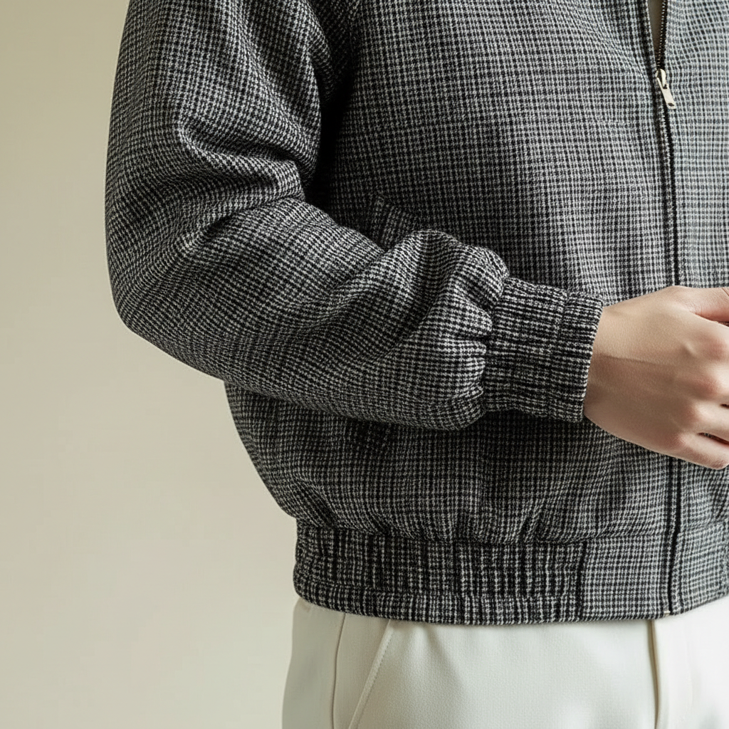 Bramford | Men’s Checkered Zip-Up Jacket
