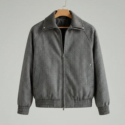 Bramford | Men’s Checkered Zip-Up Jacket