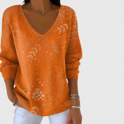 Marigold | Women’s Floral Sleeve Blouse