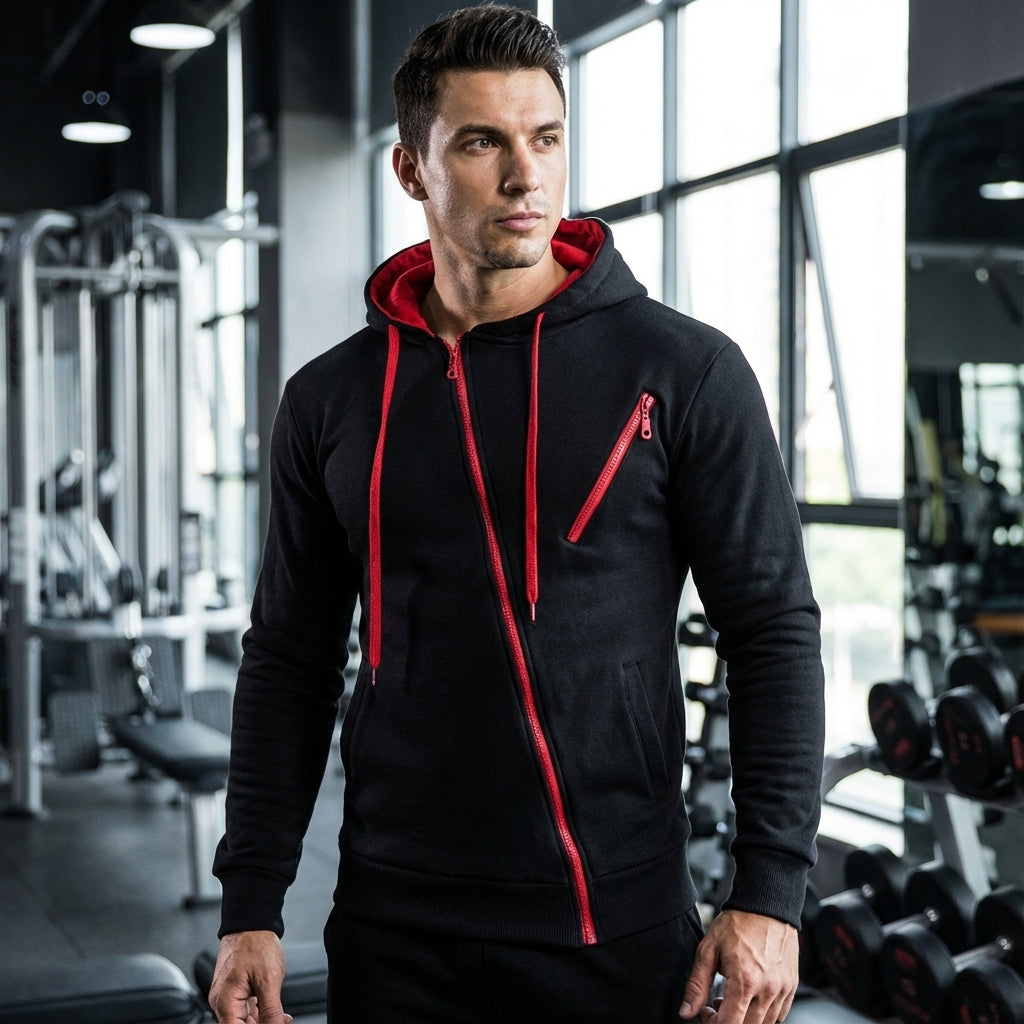 Slater | Men’s Asymmetric Zip Jacket