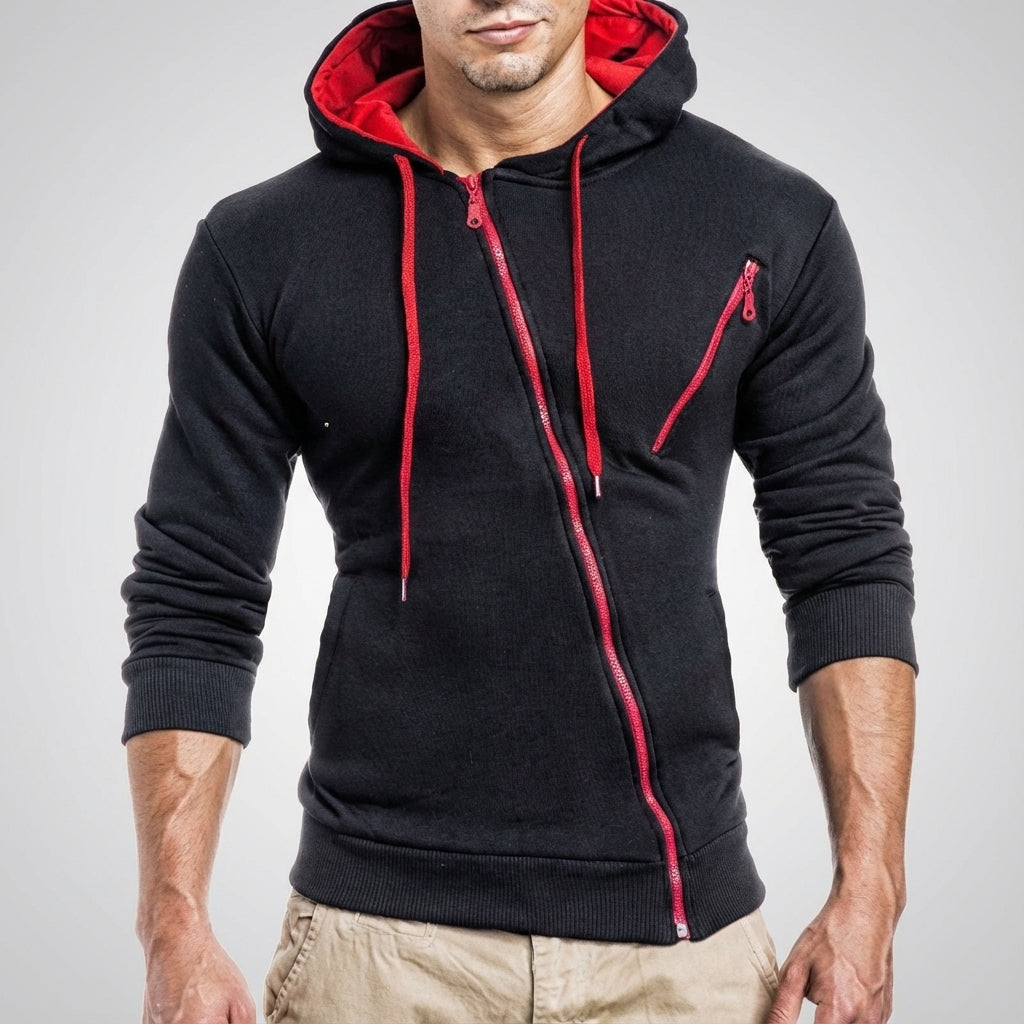 Slater | Men’s Asymmetric Zip Jacket