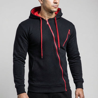 Slater | Men’s Asymmetric Zip Jacket