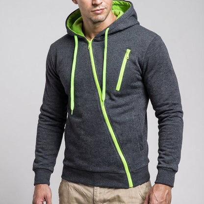 Slater | Men’s Asymmetric Zip Jacket