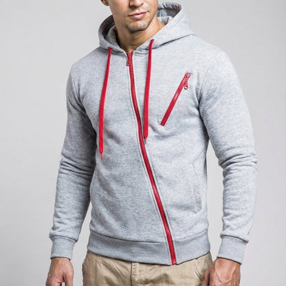 Slater | Men’s Asymmetric Zip Jacket