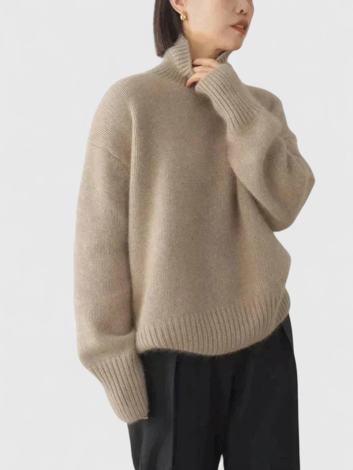 Elysia | Women’s Turtleneck Knit Sweater