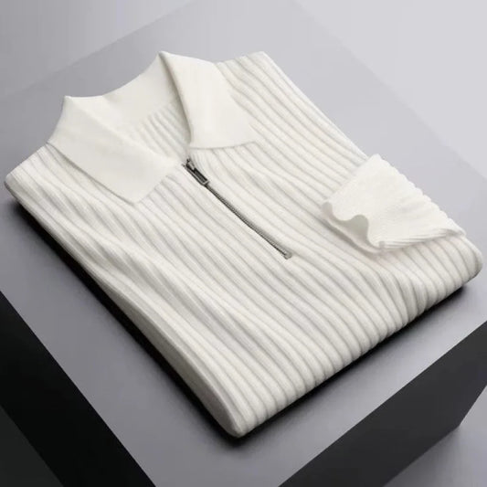 Langley | Men’s Button-Up Polo Sweater
