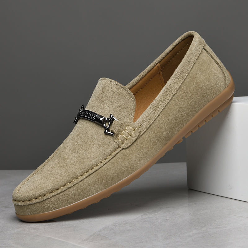Dante | Men’s Lightweight Suede Casual Loafers