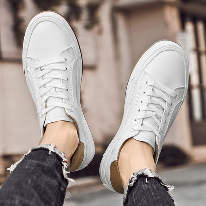 Elliot | Men’s Timeless Leather Walking Sneakers
