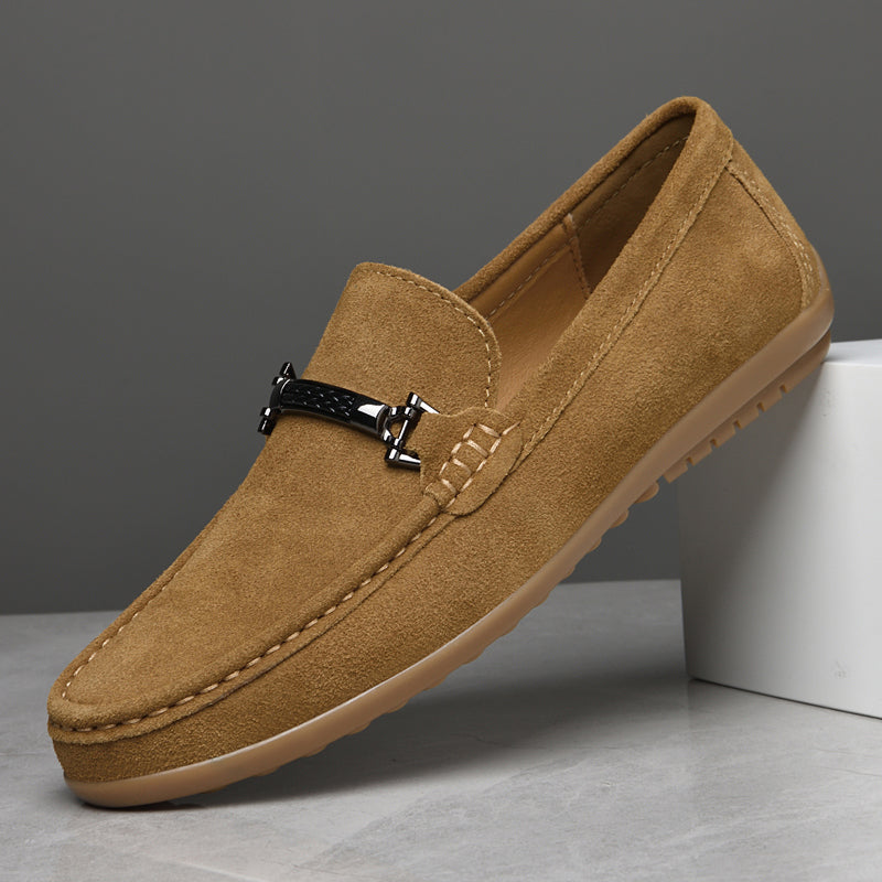 Dante | Men’s Lightweight Suede Casual Loafers