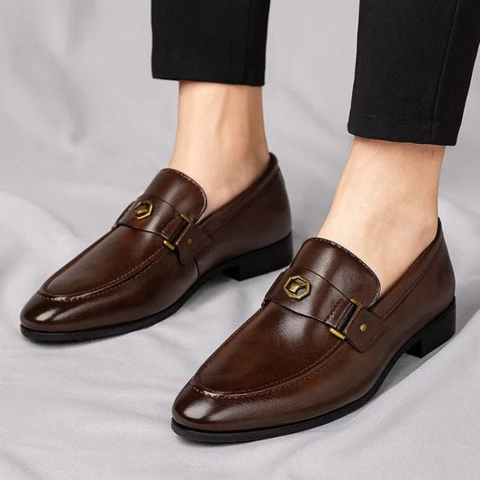 Valerian | Men’s Buckle Slip On Loafers
