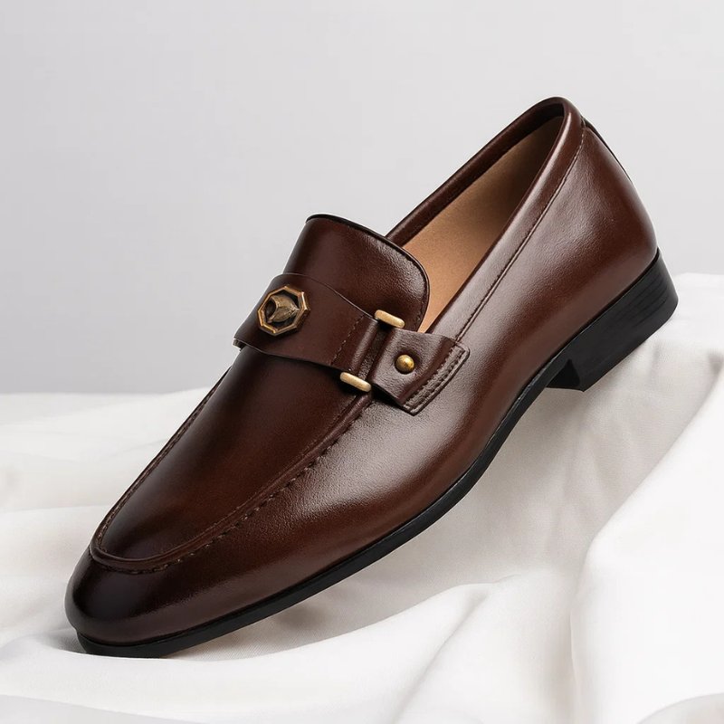 Valerian | Men’s Buckle Slip On Loafers