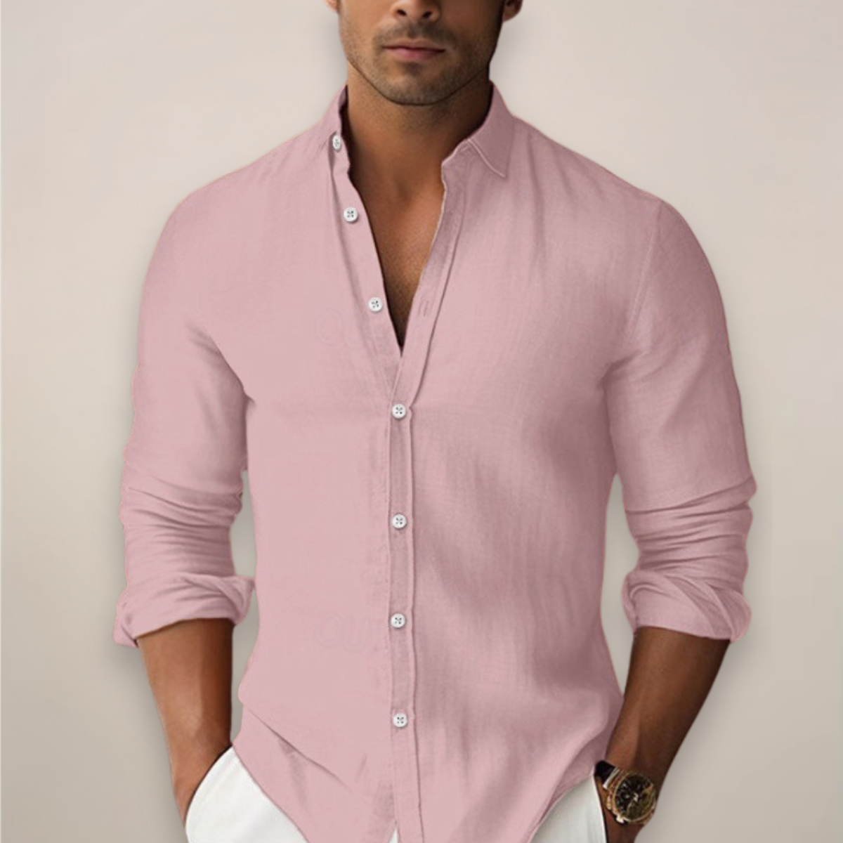 Rhett | Men’s Casual Button Up Summer Shirt
