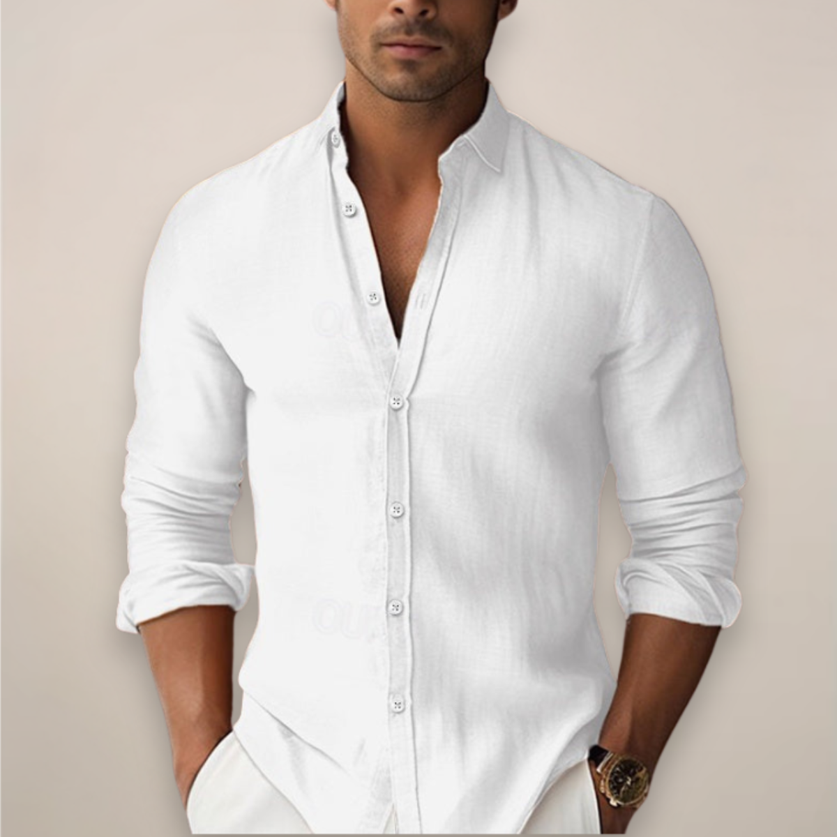 Rhett | Men’s Casual Button Up Summer Shirt