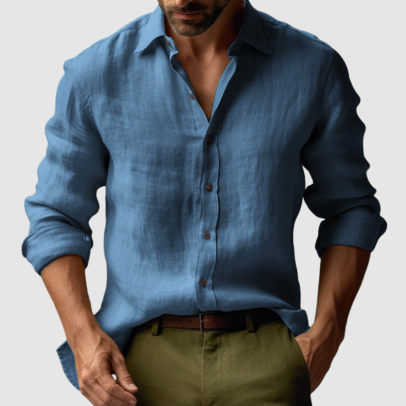 Glenn | Men’s Vintage Button Up Shirt Style