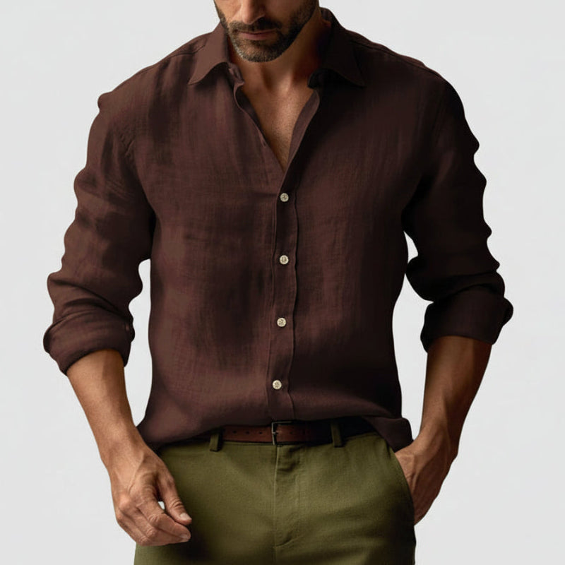 Glenn | Men’s Vintage Button Up Shirt Style