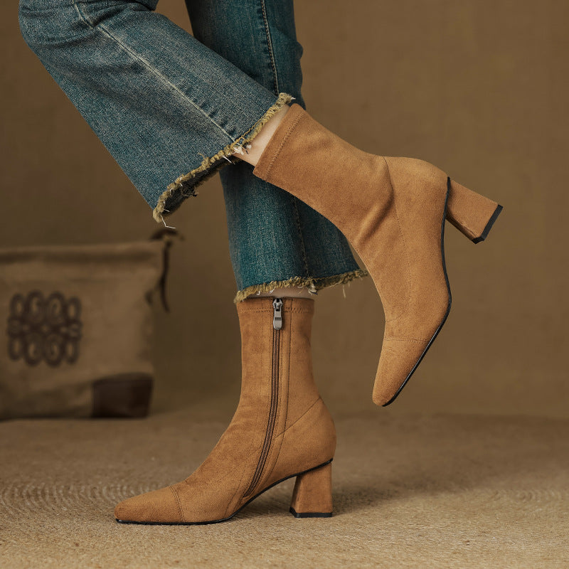 Noelle | Women’s Pointed Toe Ankle Boots