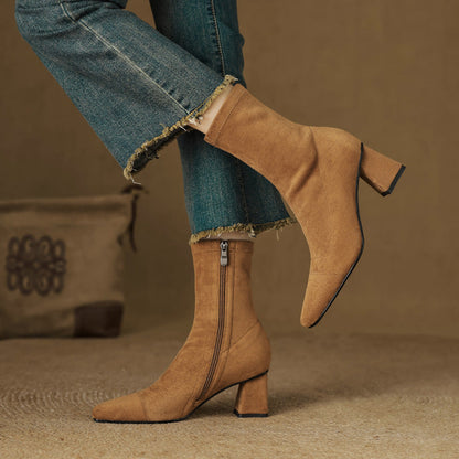 Noelle | Women’s Pointed Toe Ankle Boots