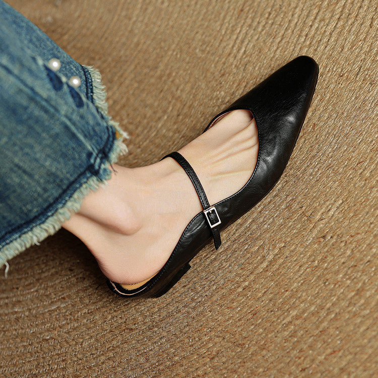 Briarlyn | Women’s Genuine Leather Slip-On Orthopedic Mules