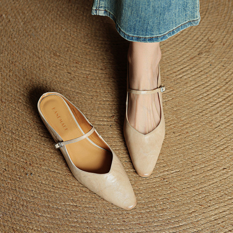 Briarlyn | Women’s Genuine Leather Slip-On Orthopedic Mules