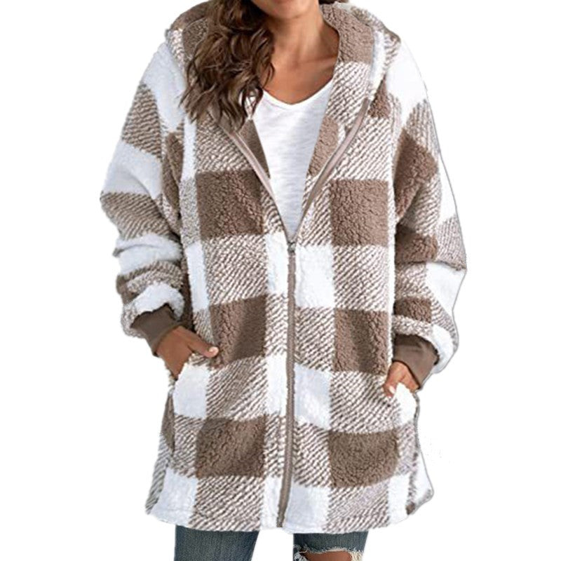Brynleigh | Women’s Hooded Zip-Up Coat