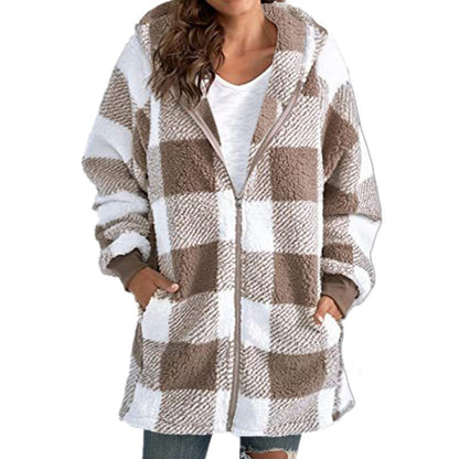 Brynleigh | Women’s Hooded Zip-Up Coat