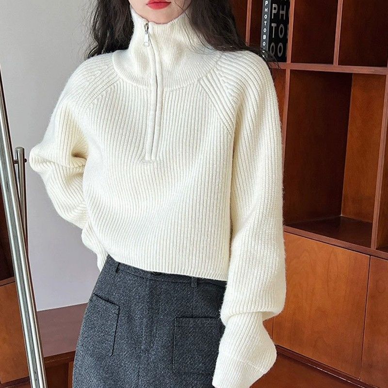 Kinsley | Women’s Quarter-Zip Knit Sweater