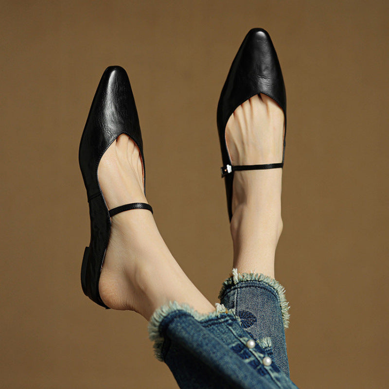 Briarlyn | Women’s Genuine Leather Slip-On Orthopedic Mules