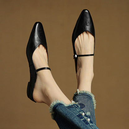 Briarlyn | Women’s Genuine Leather Slip-On Orthopedic Mules