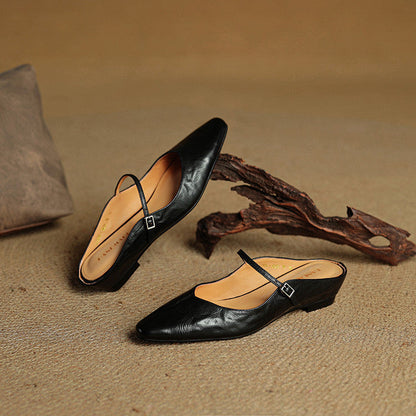 Briarlyn | Women’s Genuine Leather Slip-On Orthopedic Mules