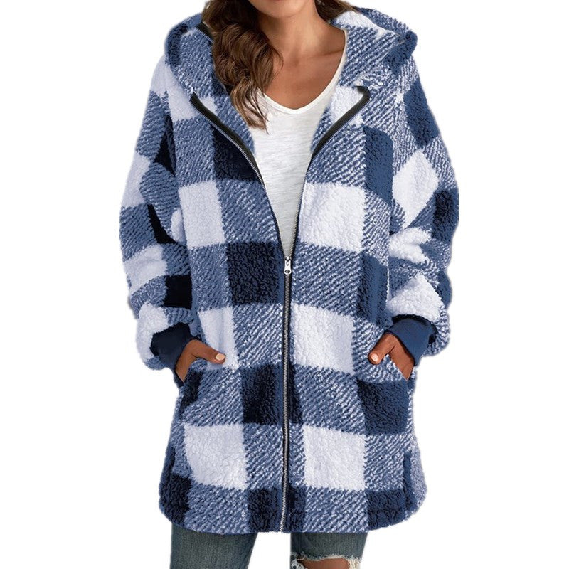 Brynleigh | Women’s Hooded Zip-Up Coat