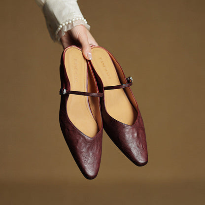 Briarlyn | Women’s Genuine Leather Slip-On Orthopedic Mules