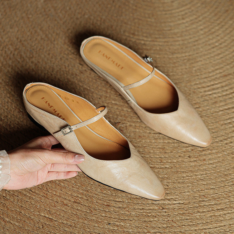 Briarlyn | Women’s Genuine Leather Slip-On Orthopedic Mules
