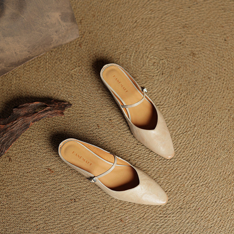 Briarlyn | Women’s Genuine Leather Slip-On Orthopedic Mules