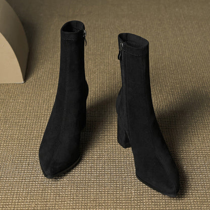 Harper | Women’s Suede Toe Ankle Boots