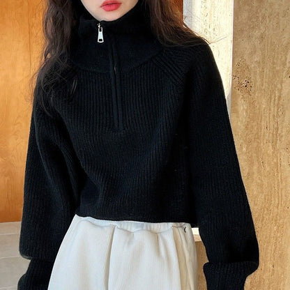 Kinsley | Women’s Quarter-Zip Knit Sweater