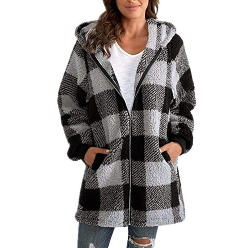 Brynleigh | Women’s Hooded Zip-Up Coat