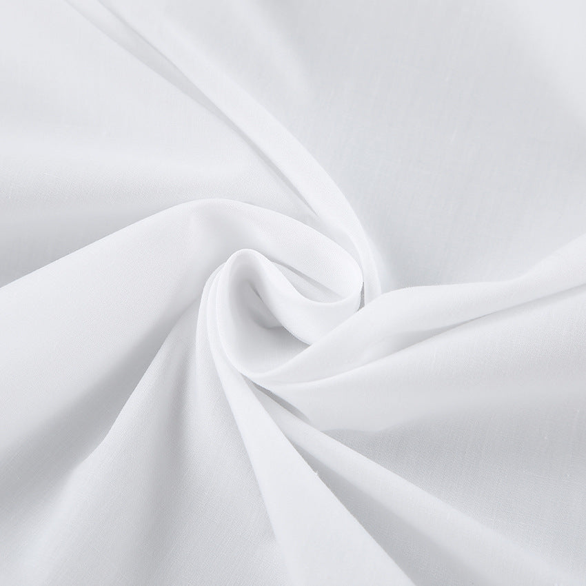 Lanaya | Women’s Oversized Fit Cotton Blend Button-Up Shirt