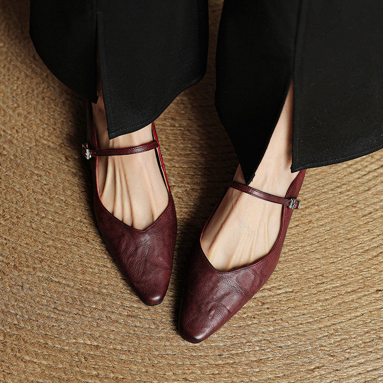 Briarlyn | Women’s Genuine Leather Slip-On Orthopedic Mules