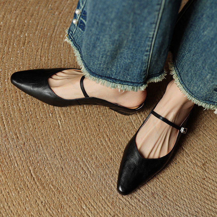 Briarlyn | Women’s Genuine Leather Slip-On Orthopedic Mules