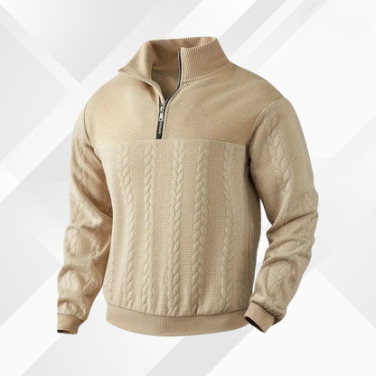 Corbett | Men’s Cable Knit Sweater