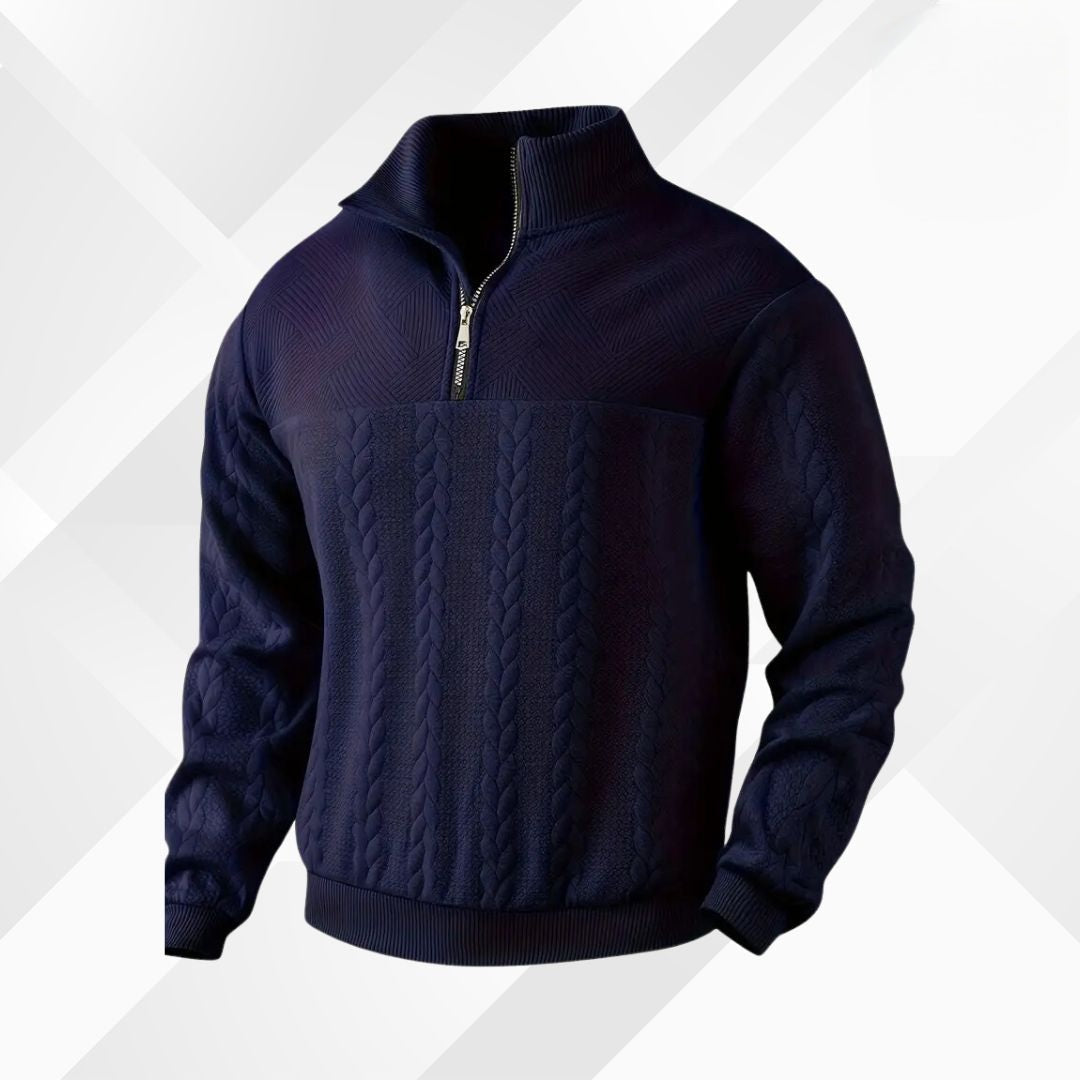 Corbett | Men’s Cable Knit Sweater